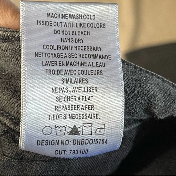 JOES JEANS THE SKINNY HIGH WAIST SKINNY JEANS IN GRAY WITH STRETCH SIZE W 24 - Picture 8 of 11